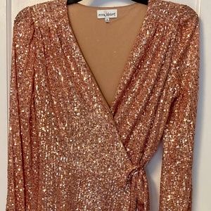Pink Dessert Sequin Dress